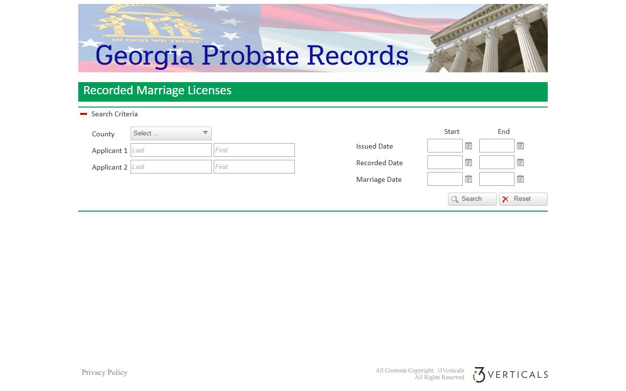 Jasper County marriage records Georgia Probate Records search