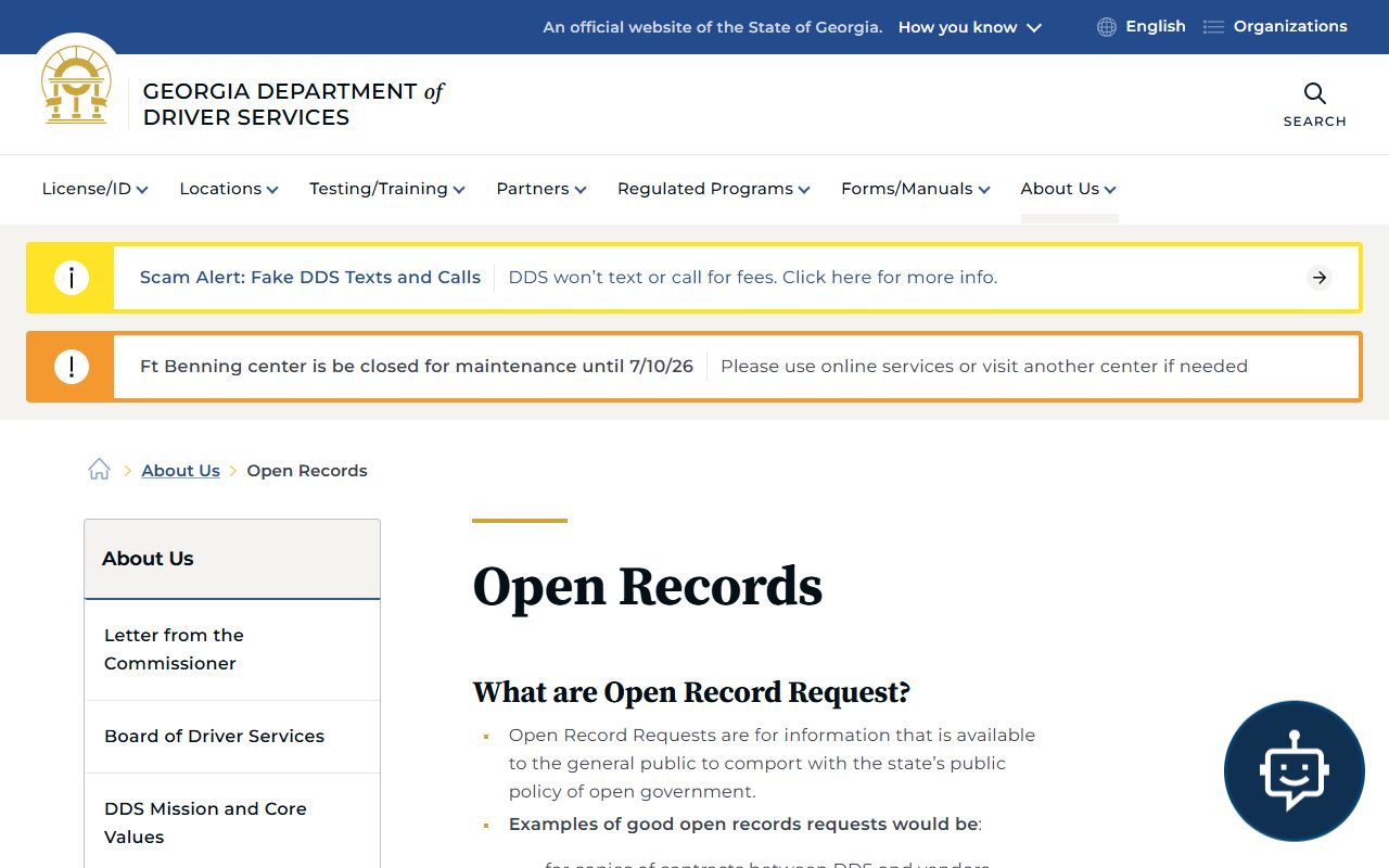 Jasper County traffic court records DDS open records source