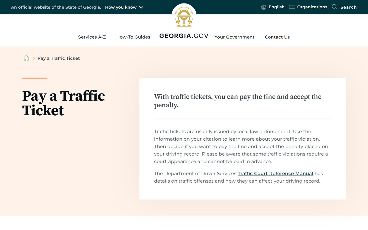 Jasper County traffic court records Georgia ticket payment guide